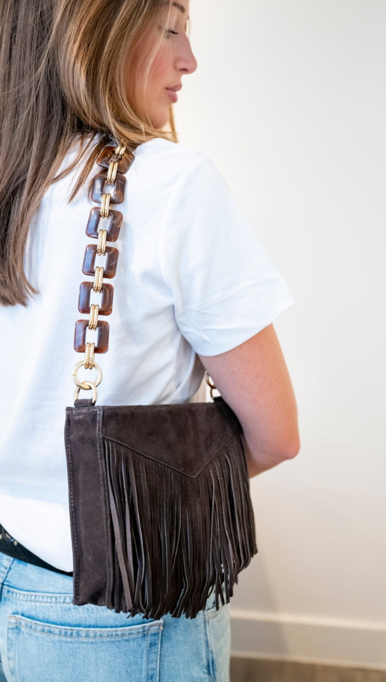 Fringe Crossbody