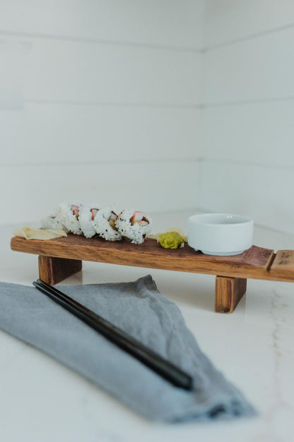 Wine Stave Sushi Board Set