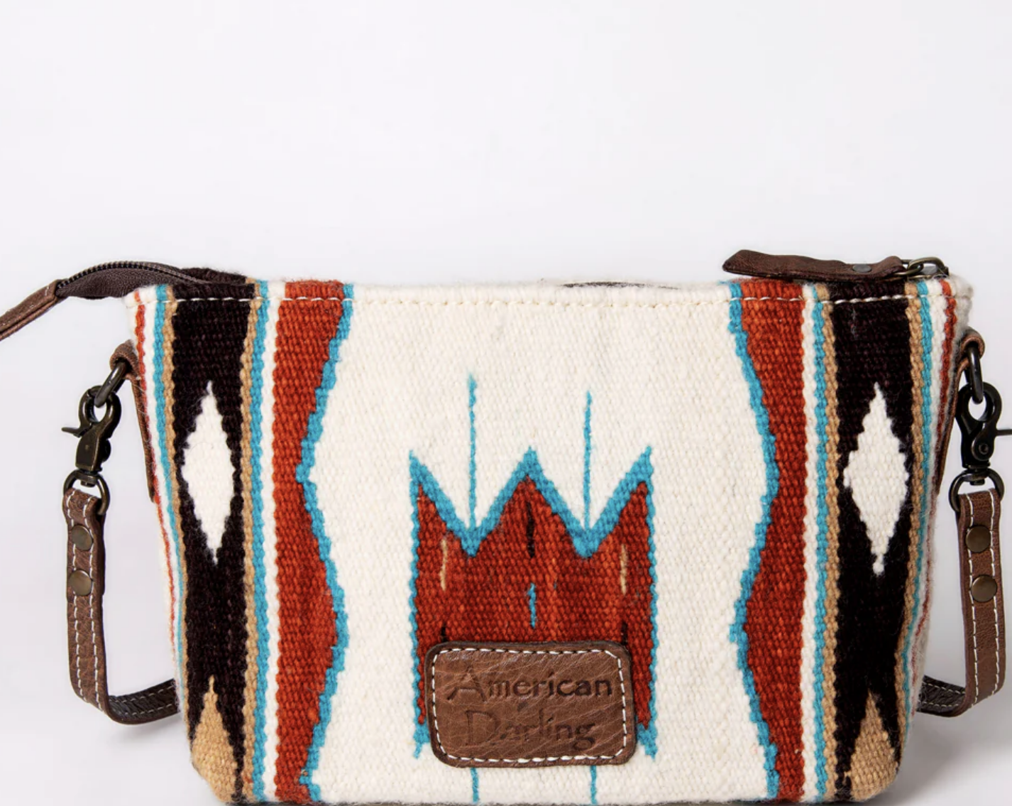 American Darling Small Saddle Blanket Crossbody - Diamond W Ranch 